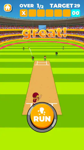 स्टिक क्रिकेट खेल screenshot