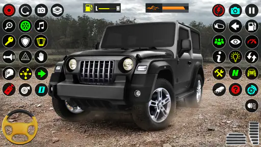 सड़क से हटकर SUV: 4x4 थार गेम screenshot
