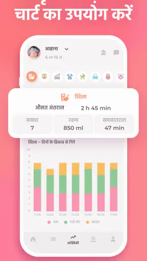 स्तनपान और बेबी ट्रैकर - Erby screenshot