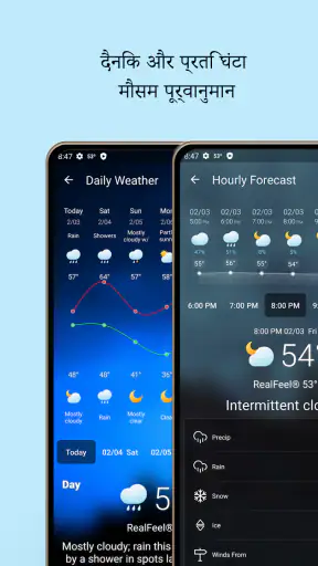स्थानीय मौसम पूर्वानुमान screenshot