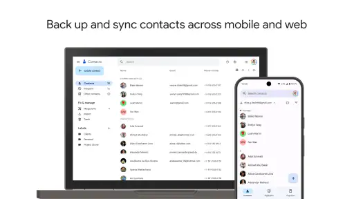 संपर्क screenshot