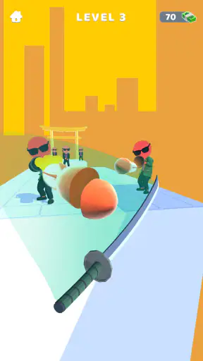 सॉर्ड प्ले! निंजा स्लाइस रनर screenshot