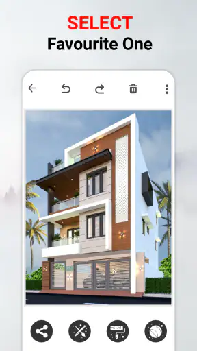 हाउस डिजाइन प्लान 3डी ऐप screenshot