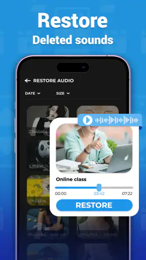 हटाई गई फ़ाइलें पुनर्प्राप्त क screenshot