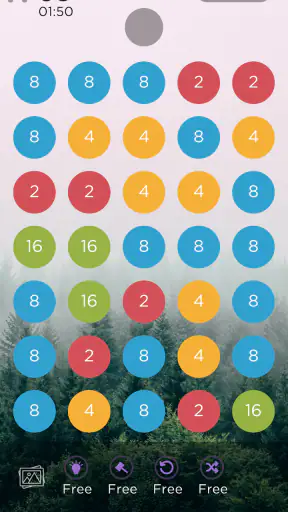2248 Zen: Merge Dots, Pops and screenshot