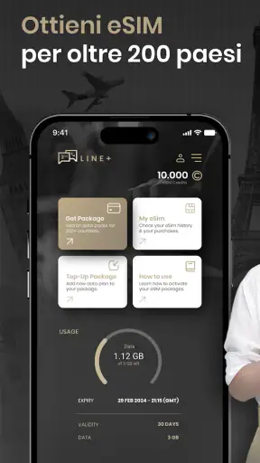 2nd Line Virtual Number & eSIM screenshot