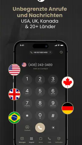 2nd Line Virtual Number & eSIM screenshot
