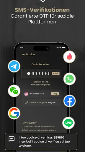 2nd Line Virtual Number & eSIM screenshot
