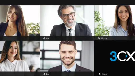3CX Video Conferenc‪e screenshot