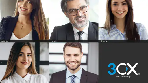3CX Video Conferenc‪e screenshot