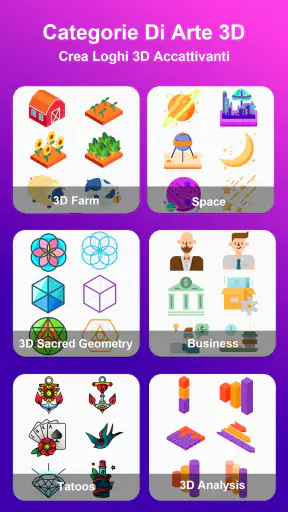 3D Logo Maker - Crea Logo screenshot