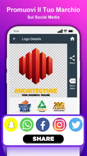 3D Logo Maker - Crea Logo screenshot
