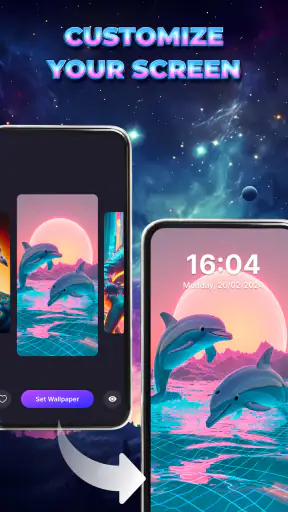 3D Wallpapers: Live wallpaper screenshot