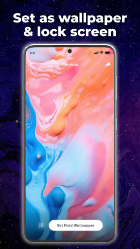 4D Wallpaper: Fluid Simulation screenshot