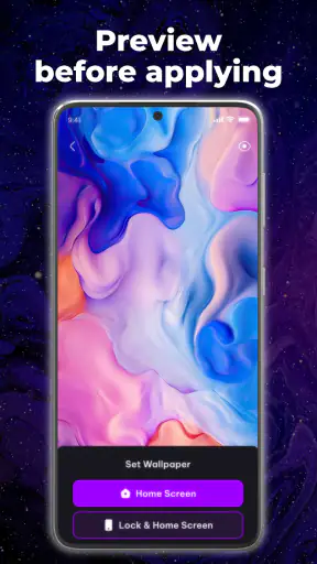 4D Wallpaper: Fluid Simulation screenshot