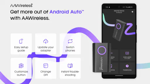 AAWireless for Android Auto™ screenshot