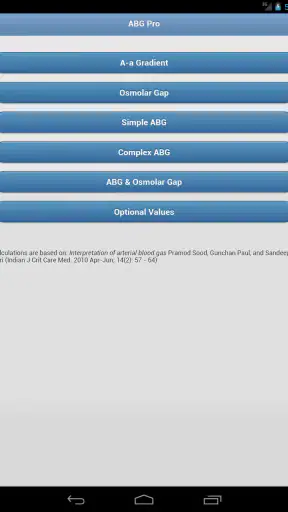 ABG Pro screenshot