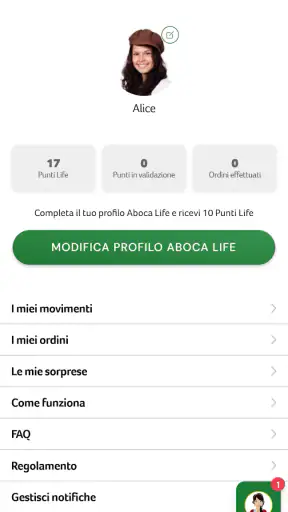 Aboca Life screenshot