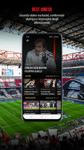 AC Milan Official App screenshot