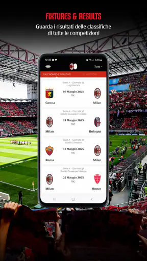 AC Milan Official App screenshot