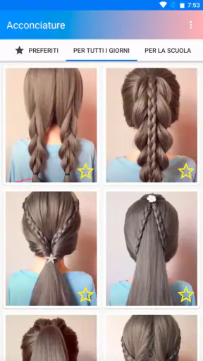 Acconciature passo dopo passo screenshot