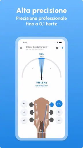 Accordatore Chitarra LikeTones screenshot