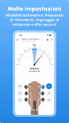 Accordatore Chitarra LikeTones screenshot