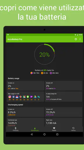 Accu​Battery - Batteria screenshot
