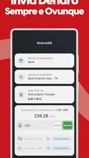 ACE Money Transfer: Invia dena screenshot