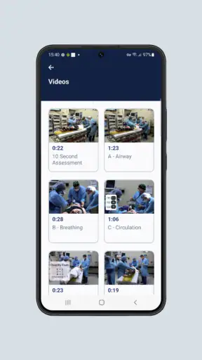 ACS MyATLS screenshot