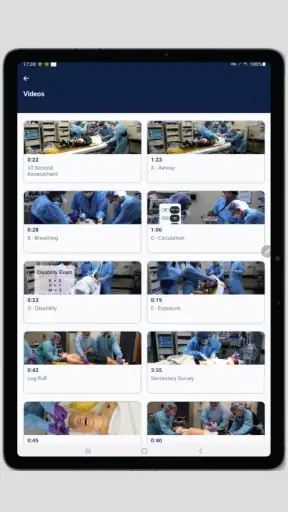 ACS MyATLS screenshot