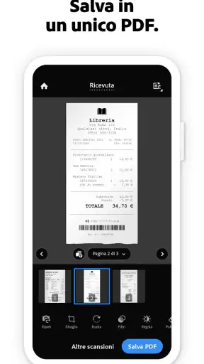 Adobe Scan: Scanner PDF e OCR screenshot