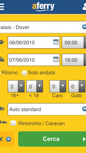 aFerry - Tutti i traghetti screenshot