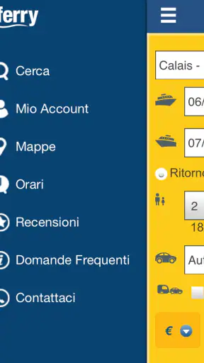aFerry - Tutti i traghetti screenshot