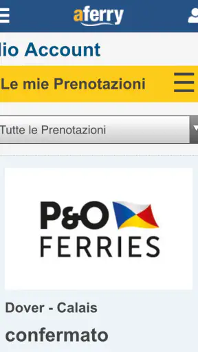 aFerry - Tutti i traghetti screenshot