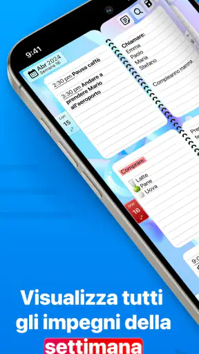 Agenda - Organizzatore, Diario screenshot