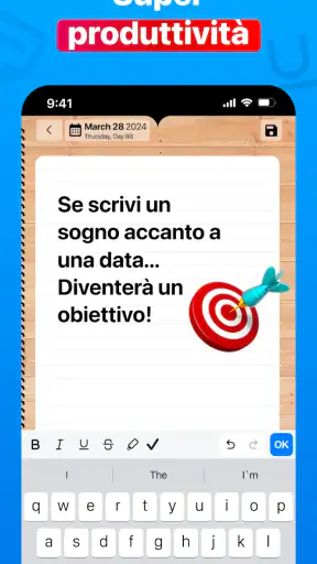 Agenda - Organizzatore, Diario screenshot