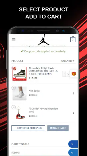 Air Jordan Shop Big Deels screenshot
