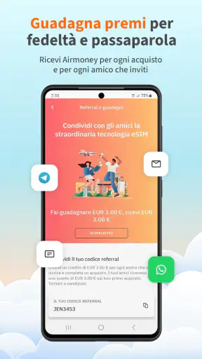 Airalo: eSIM Viaggi e Internet screenshot