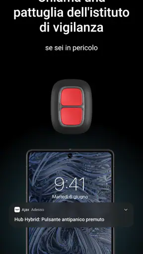 Ajax Security System screenshot