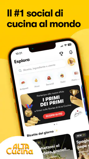 Al.ta Cucina: ricette social! screenshot