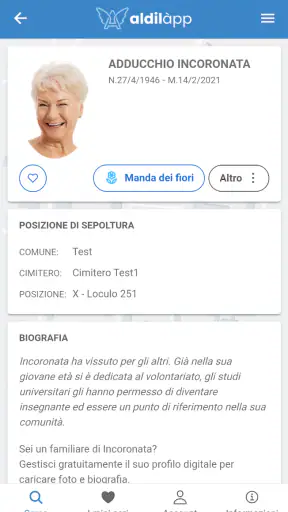 Aldilapp screenshot
