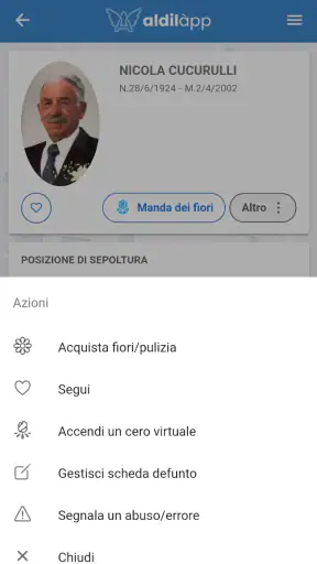 Aldilapp screenshot