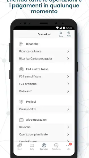 Alfabeto Banking screenshot