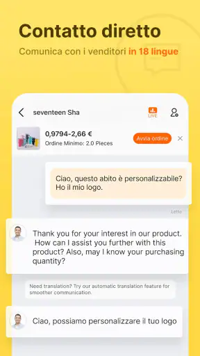 Alibaba.com - Marketplace B2B screenshot