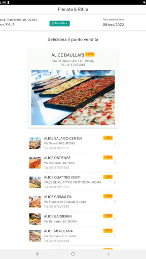 Alice Pizza screenshot