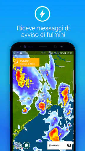Allarme Fulmini Meteoplaza screenshot