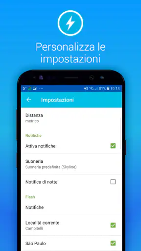 Allarme Fulmini Meteoplaza screenshot