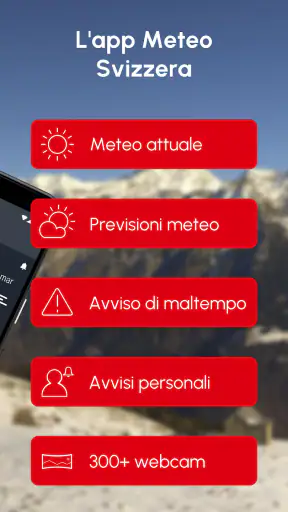 Allarme Meteo: Tempo Svizzera screenshot