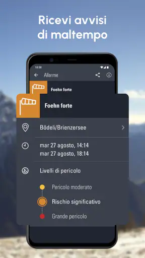 Allarme Meteo: Tempo Svizzera screenshot